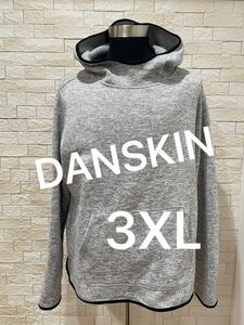 フリースパーカー　ビッグサイズ　DANSKIN メンズ　3XL 送料無料　即決