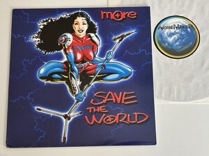 【伊Ori】MORE / Save The World(Moonrise Euro ExtendedPaul Of Paper Small MixDisco Infinity Mix) NOISEMAKER NM029 01年ITALODISCO