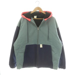 ミスターハリウッド N.HOOLYWOOD HOODED POLYFILLED BLOUSON ジップアップ フーデッド ブルゾン 中綿ジャケット 42 L メンズ