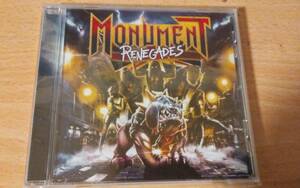 【元WHITE WIZZARD】 MONUMENTの14年Renegades国内未発CD。