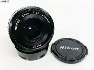 ★Nikon ニコン NIKKOR 50mm 1:1.8 一眼レフ カメラ レンズ 2634K13-12