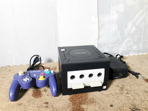 ◎★ 中古★Nintendo/ニンテンドー　GAMECUBE（ゲームキューブ）　コントローラー付き　ゲーム機【DOL-001/DOL-003】DFZ0