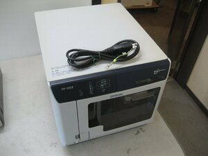 EPSON◎レーベル印刷 ディスクデュプリケーター◎PP-100II◎トレイ2つ欠品◎発行枚数 2776枚◎通電確認のみ◎日焼け◎エラー表記 K3796