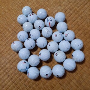 ブリジストン　 ツアーB XS　2022 ロストボール　30個　BRIDGESTONE TOUR BXS 