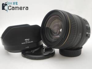 【中古】 Nikon DX AF-S NIKKOR 16-80ｍｍ F2.8-4 E ED N VR ナノクリスタル HB-75 フード付 訳あり