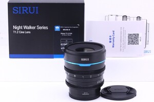 【超美品】SIRUI Night Walker 35mm T1.2 MS35E-B SONY Eマウント用 #14507