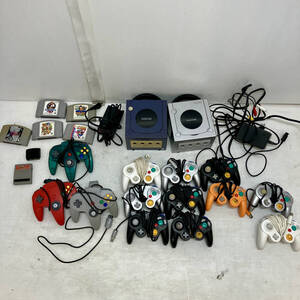 ◆ 【ジャンク品】 Nintendo ニンテンドー 64 GAMECUBE コントローラー 本体 ソフト まとめ 7.9kg