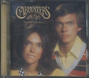 CD/ 2CD/ CARPENTERS / 40-40 THE BEST SELECTION / カーペンターズ / 国内盤 国内初期 2枚組 UICY-1441/2 40928