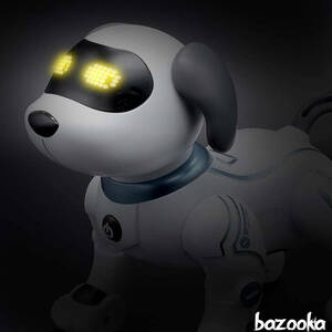 ロボットおもちゃ犬 日本語説明書付き 電子ペット クリスマスプレゼントに最適 誕生日プレゼント ペットロボット ホワイト 可愛い