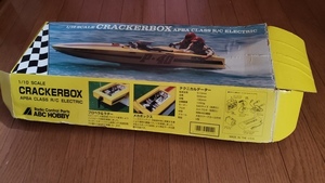 ABCHOBBY クラッカーボックス CRACKERBOX APBA CLASS R/C ELECTRIC 1/10 電動RCボート 新品未組立品