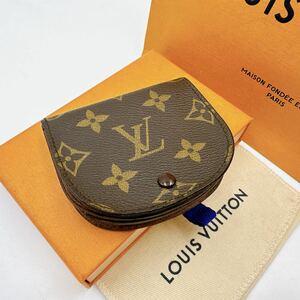 2934【外観極美品】LOUIS VUITTON ルイヴィトン モノグラム ポルトモネ グゼ コインケース コインパース 小銭入れ ウォレット M61970