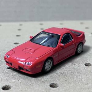 1/64 京商　マツダRX-7 ルース 赤系