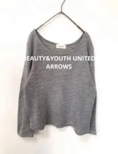 BEAUTY&YOUTH UNITED ARROWS MIXニット　コットン　綿