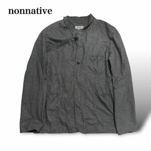 nonnative ノンネイティブ ジップジャケット グレー2 M 