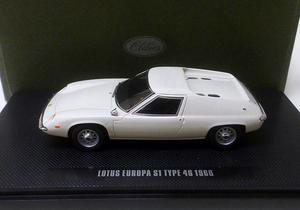 EBBRO エブロ 1/43 Lotus Europa Type 46 S1 1966（ホワイト） 