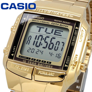 CASIO カシオ 腕時計 メンズ レディース チープカシオ チプカシ 海外モデル データバンク デジタル DB-360G-9A