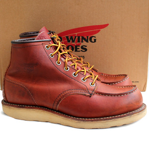 USA製★Red Wing SHOES レッドウィング★6inch CLASSIC MOC US7.5E=25.5 8875 アイリッシュセッター オロラセット ポーテージ p i-728