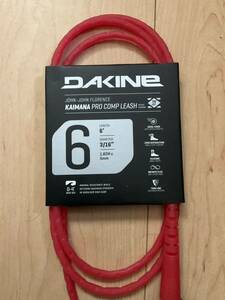 新品　未使用　JF DAKINE KAIMANA PRO COMP LEASH ダカインリーシュコード 6ft 3/16” 5mm 定価6380円 John john Florence