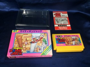 中古AB★L8-4 マイティボンジャック★ファミコンソフト