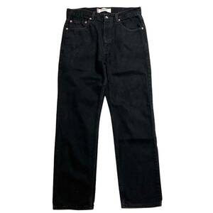 希少【ビンテージ 2000s リーバイス Levis 505 ブラックデニム ジーンズ W33】アメリカ USA メキシコ 501 517 550 シルバータブ