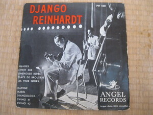 DJANGO REINHARDT ジャンゴ・ラインハルト　１０インチLP　PW 1001　中古　東芝 　　　　　　　　　K-13