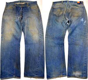 f268/LEVIS50166前期シングルヴィンテージ凄まじい色落ちです！