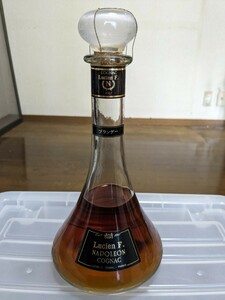 古酒　Lucien F NAPOLEON COGNAC ルシアン エフ　ナポレオン コニャック ブランデー 40% 750ml 未開封　ヴィンテージ