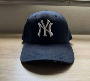 90s The G cap MLB NY Yankees strapback キャップ ヤンキース ベースボールキャップ ニューヨーク ネイビー