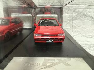 【美品！新品未開封！】1/43 トヨタカローラFX-GT(AE82) レッド MARK43