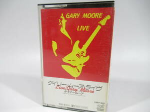 カセットテープ GARY MOORE/LIVE ゲイリー・ムーア/ ライヴ 25KP989