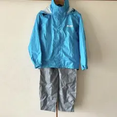 LOGOS レインウェア 130　子供 カッパ　アウトドア キッズ 雨具