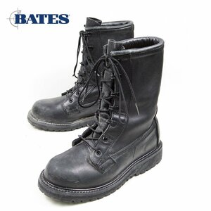 90s　5R 24cm相当　U.S.ARMY　Bates　ベイツ　編み上げブーツ　サービスシューズ　米軍　GORE TEX　ゴアテックス　ブラック　/U7242