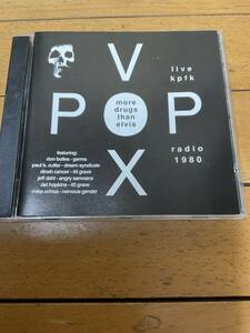 VOX POP More Drugs Than Elvis KPFK Radio 1980 LAパンク Del Hopkins Jeff Dahl Paul Cutler Michael Ochoa他