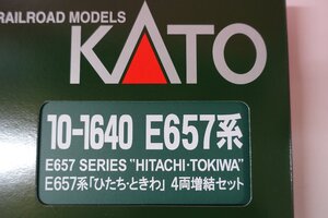 a0728■ KATO 10-1640 E657系 ひたち・ときわ 4両増結セット