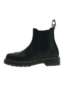 Dr.Martens◆CHELSEA BOOTS BLACK SMOOTH/UK4/BLK/レザー/2976WS