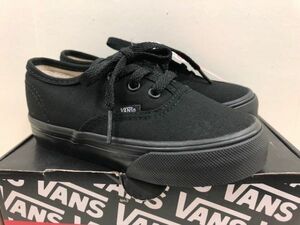 期間限定セール 【 US VANS 】アメリカ買付！ 14.5cm / US 9.5 バンズ オーセンティック AUTHENTIC / キッズ ベビー 子供 / ブラック 管HDN