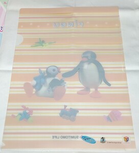 PINGU SUMITOMO LIFE クリアファイル 24-0401-21