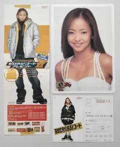 【非売品含む】安室奈美恵 下敷き、ポスター 1996年物 ロッテ製品ガイド等