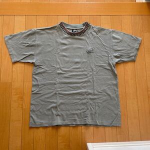 OLD STUSSY リンガーTシャツ 【M】 黒タグ オールド ステューシー ヴィンテージ 激レアT カノコ生地