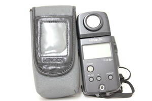 【返品保証】 ミノルタ Minolta COLOR METER III F ソフトケース付き 露出計 v8081