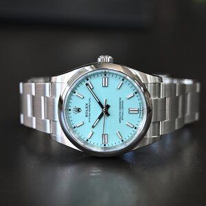 【ROLEX】ロレックス オイスター36㎜ ティファニーブルー　126000　新品