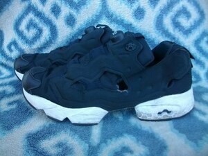 REEBOK INSTA PUMP FURY RETRO LOW 30cm US12 黒白 美品？ リーボック インスタ ポンプ フューリー