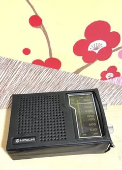 動作確認済■昭和レトロ■日立 TH-801■HITACHI　ポータブルラジオ