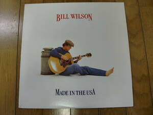 【レコード】BILL WILSON / MADE IN THE USA 1980 Redbud records フォーク・ロック　SSW