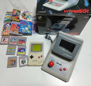 Nintendo初代ゲームボーイ コナミハイパーボーイ ソフト7本