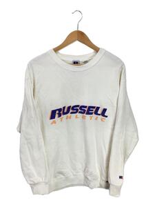 RUSSELL ATHLETIC◆スウェット/M/コットン/WHT/rcw-19096ro