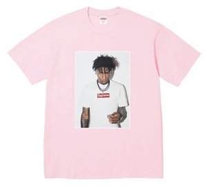 新品 即決 国内 Lサイズ 2023 Supreme NBA Young Boy Tee Light pink シュプリーム Tシャツ ライトピンク