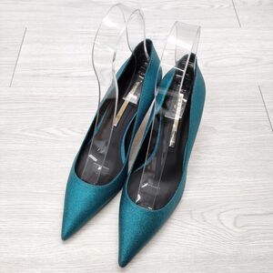 BRENTA 新品 Glitter Pumps 定価47300円 サイズ37.5 ベイクルーズ購入 パンプス ミズイロ ブレンタ 4-0807G 243040