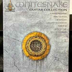 Whitesnake Guiter Collection ホワイトスネイク　ギタースコア　洋書