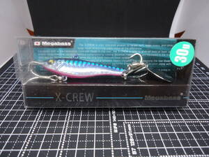 メガバス　Ｘ－ＣＲＥＷ３０ｇ　(Ｇ　ＢＬＵＥ　ＰＩＮＫ)